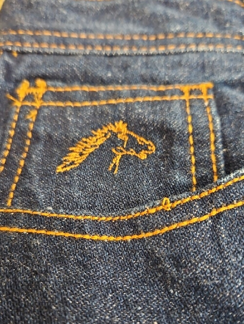 Jordache VTG 90's Men's Dark Blue Denim Cutoff Shorts. Size 32/34 - Picture 2 of 6